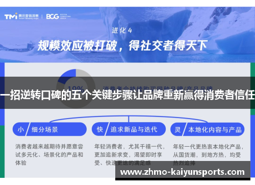 一招逆转口碑的五个关键步骤让品牌重新赢得消费者信任 一招逆转口碑的五个关键步骤让品牌重新赢得消费者信任