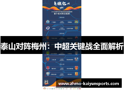 泰山对阵梅州：中超关键战全面解析