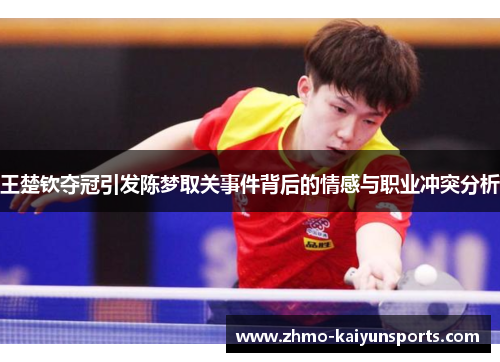 王楚钦夺冠引发陈梦取关事件背后的情感与职业冲突分析