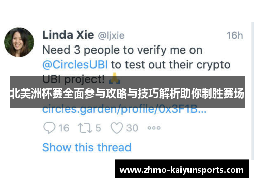 北美洲杯赛全面参与攻略与技巧解析助你制胜赛场