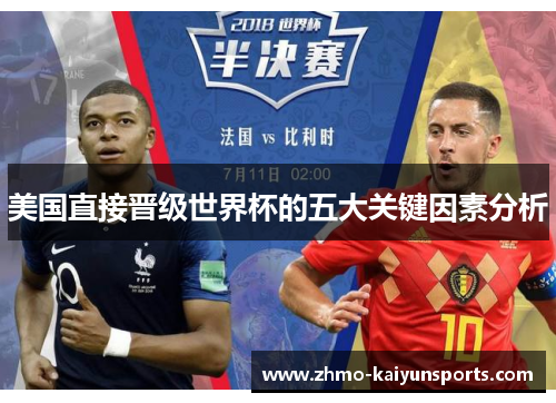 美国直接晋级世界杯的五大关键因素分析 美国直接晋级世界杯的五大关键因素分析