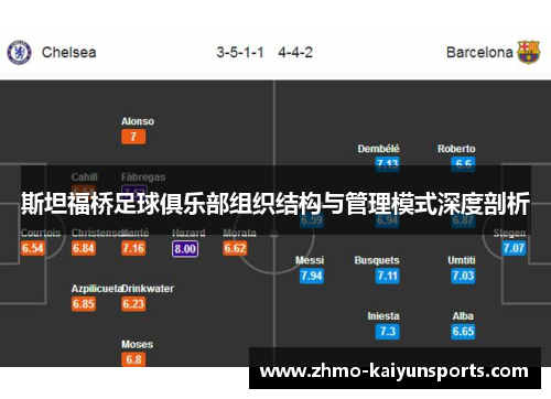 斯坦福桥足球俱乐部组织结构与管理模式深度剖析