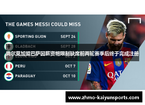 奥尔莫加盟巴萨因薪资帽限制缺席前两轮赛季后终于完成注册