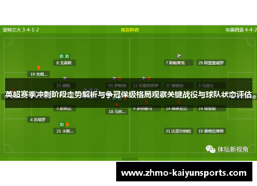 英超赛季冲刺阶段走势解析与争冠保级格局观察关键战役与球队状态评估